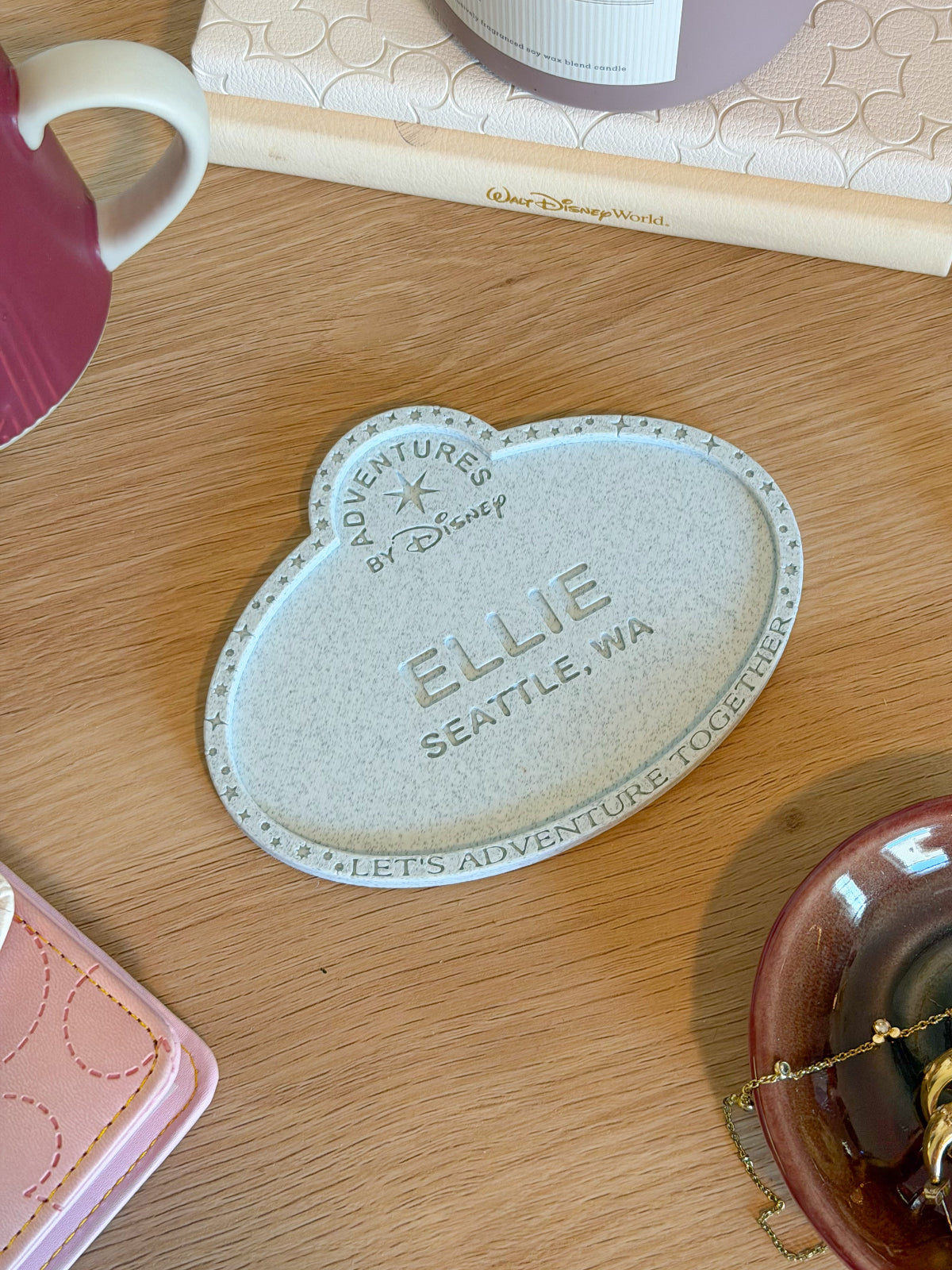 Cast Member Name Tag Drink Coaster - Customizable