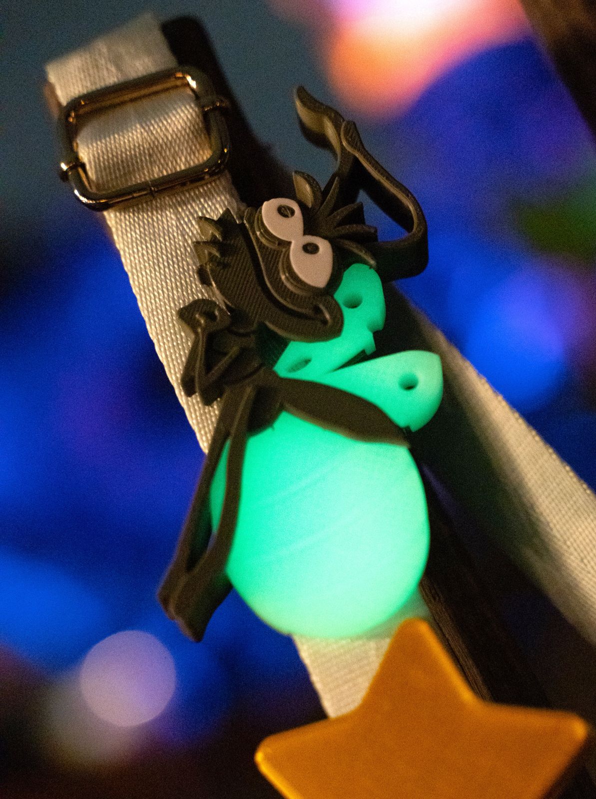 Ray of Lightning Bug Bag Charm