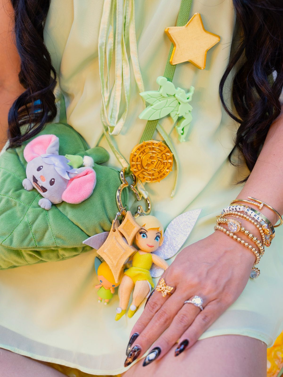 Tinker Fairy Belt and Bag Charm