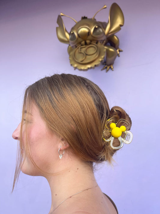 Do As Dreamers Do Translucent Flower Clip - Large