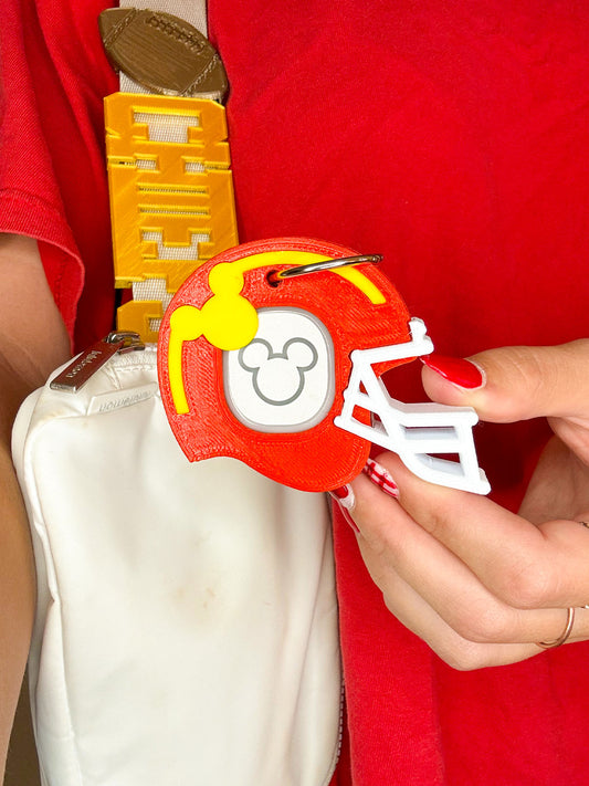 Customizable Football Helmet Magic Band Buddy