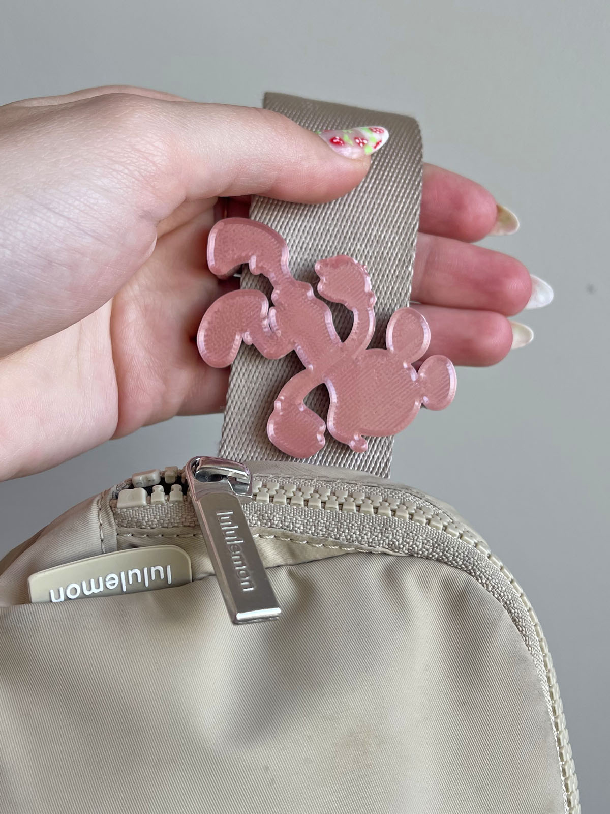 Running Mouse Belt and Bag Charm