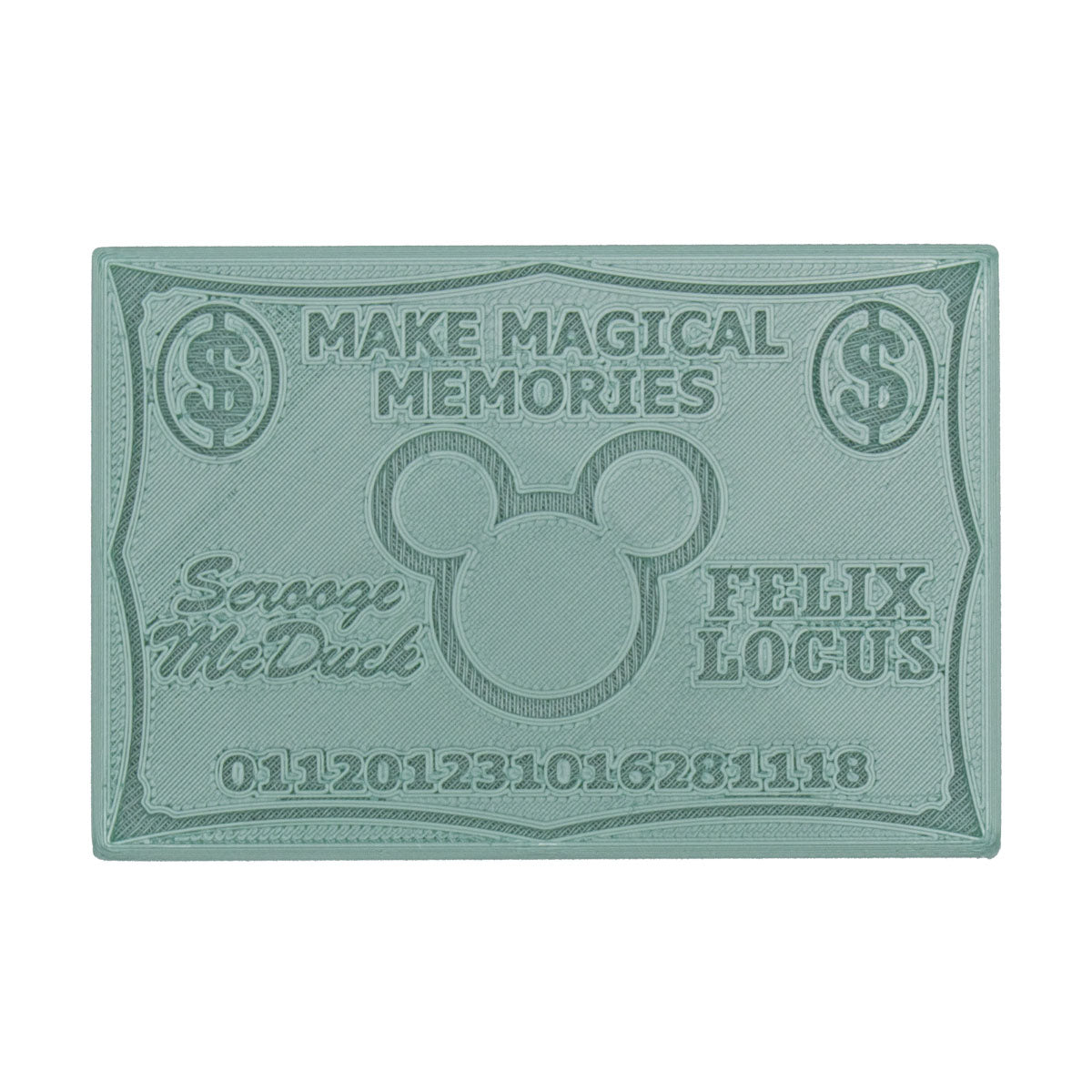 Gift Card Holder - Disney Dollar Inspired