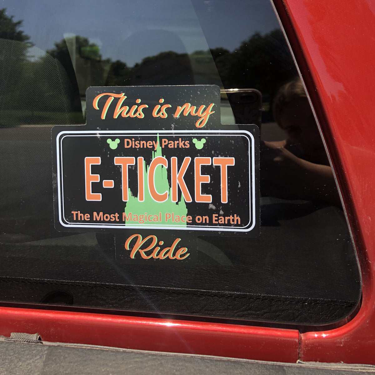 This is my "E" Ticket Ride Decal - CLEARANCE