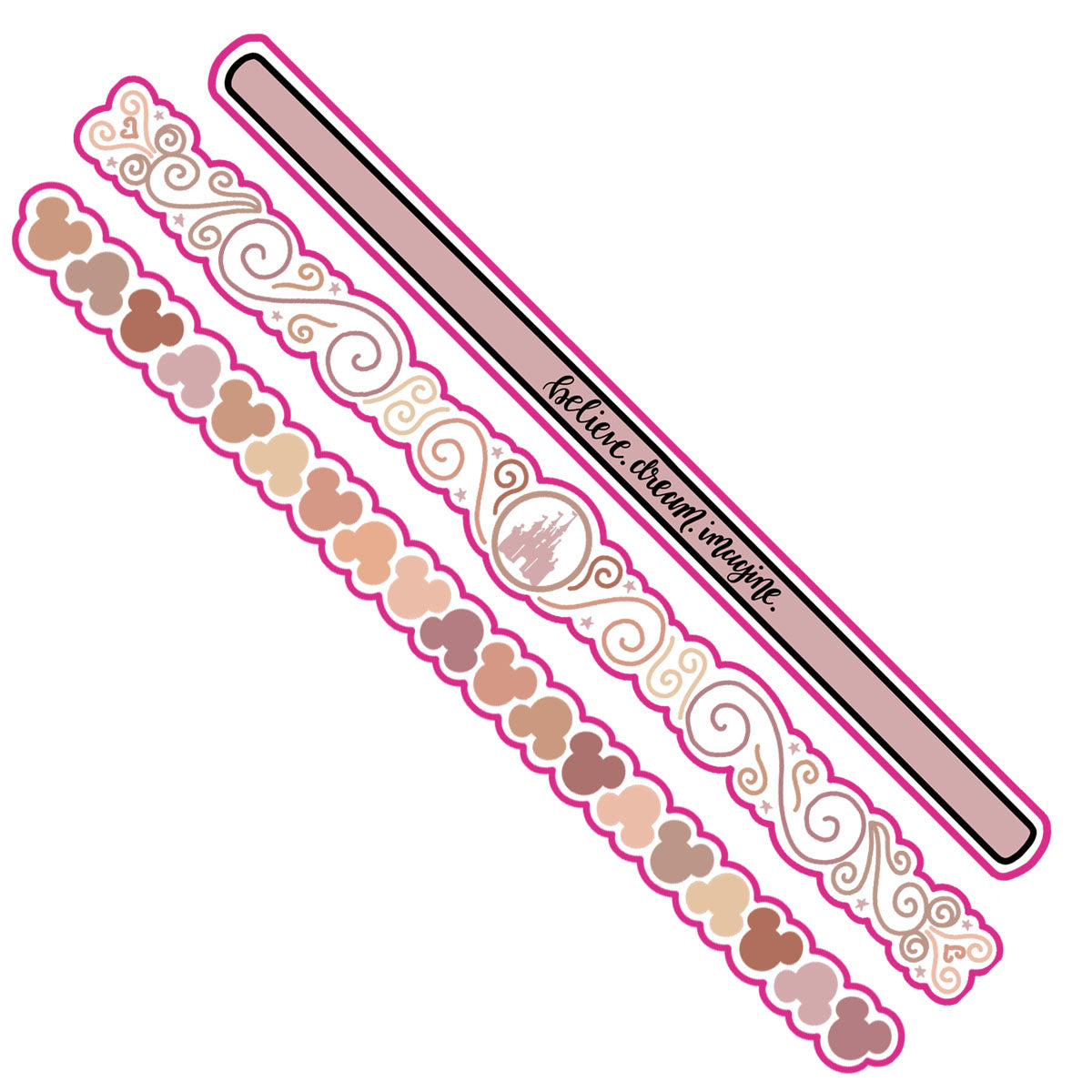 Clear Decorative "Bracelet" Decals