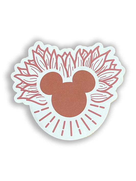 Sunflower Mouse Decal