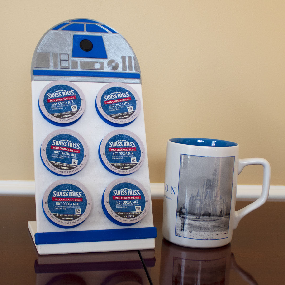 Blue Mech Droid Character Coffee Pod Holder - CLEARANCE