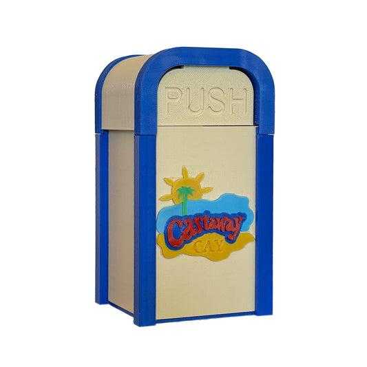 Castaway Cay Desktop Trash Can - CLEARANCE