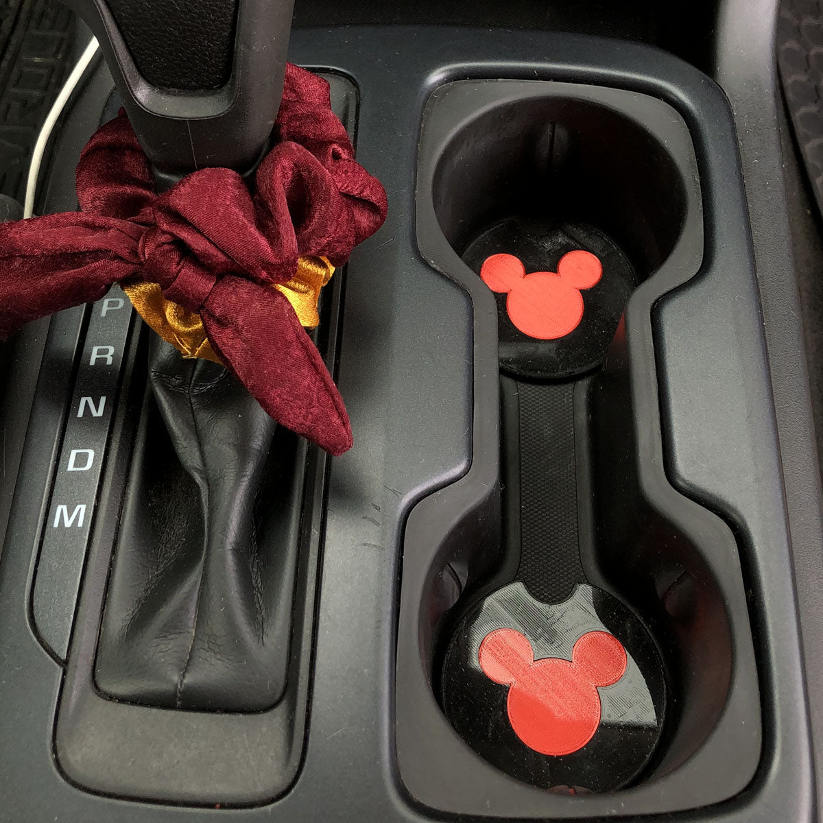 Mouse Head Car Coasters - Set of 2