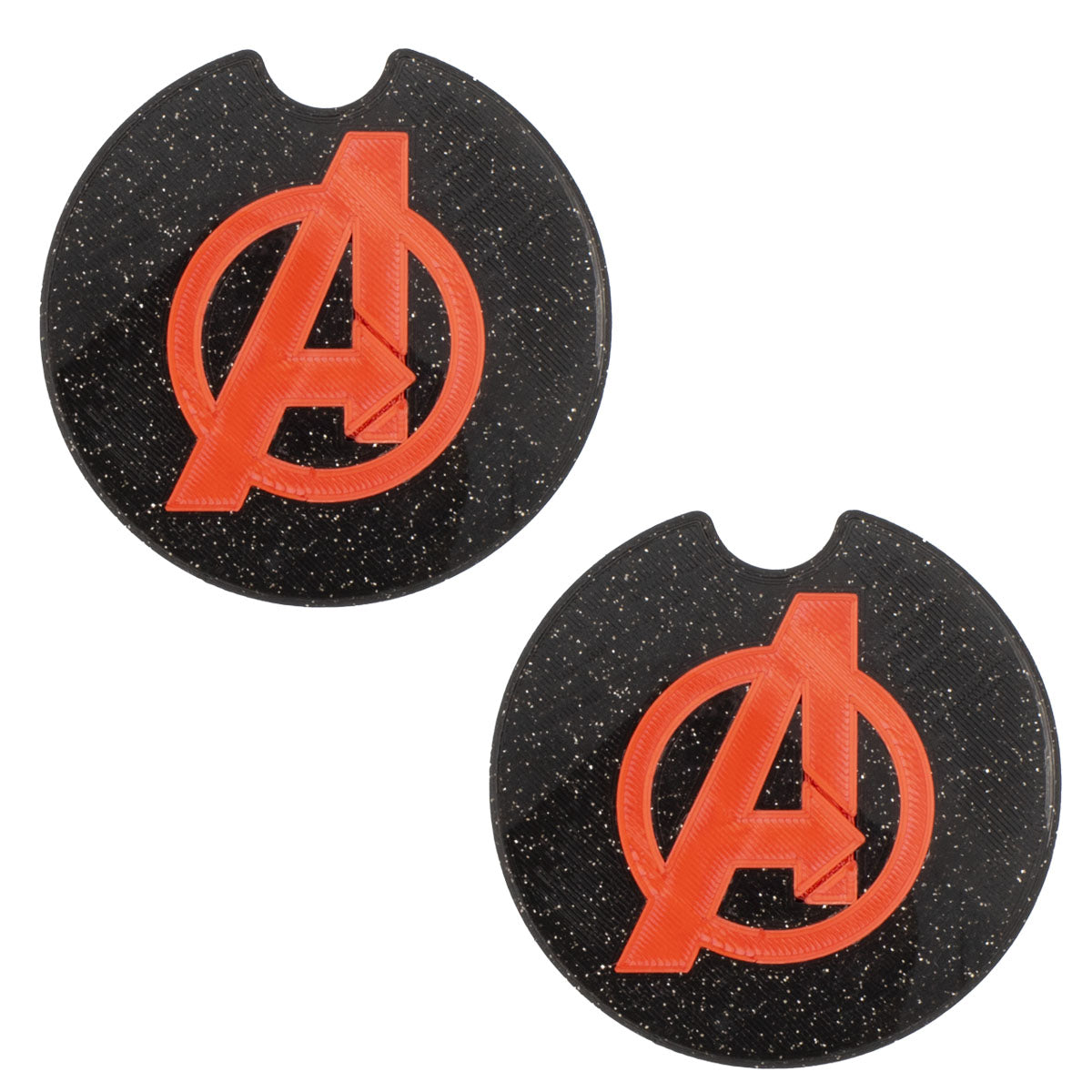 Avengers Car Coasters - Set of 2