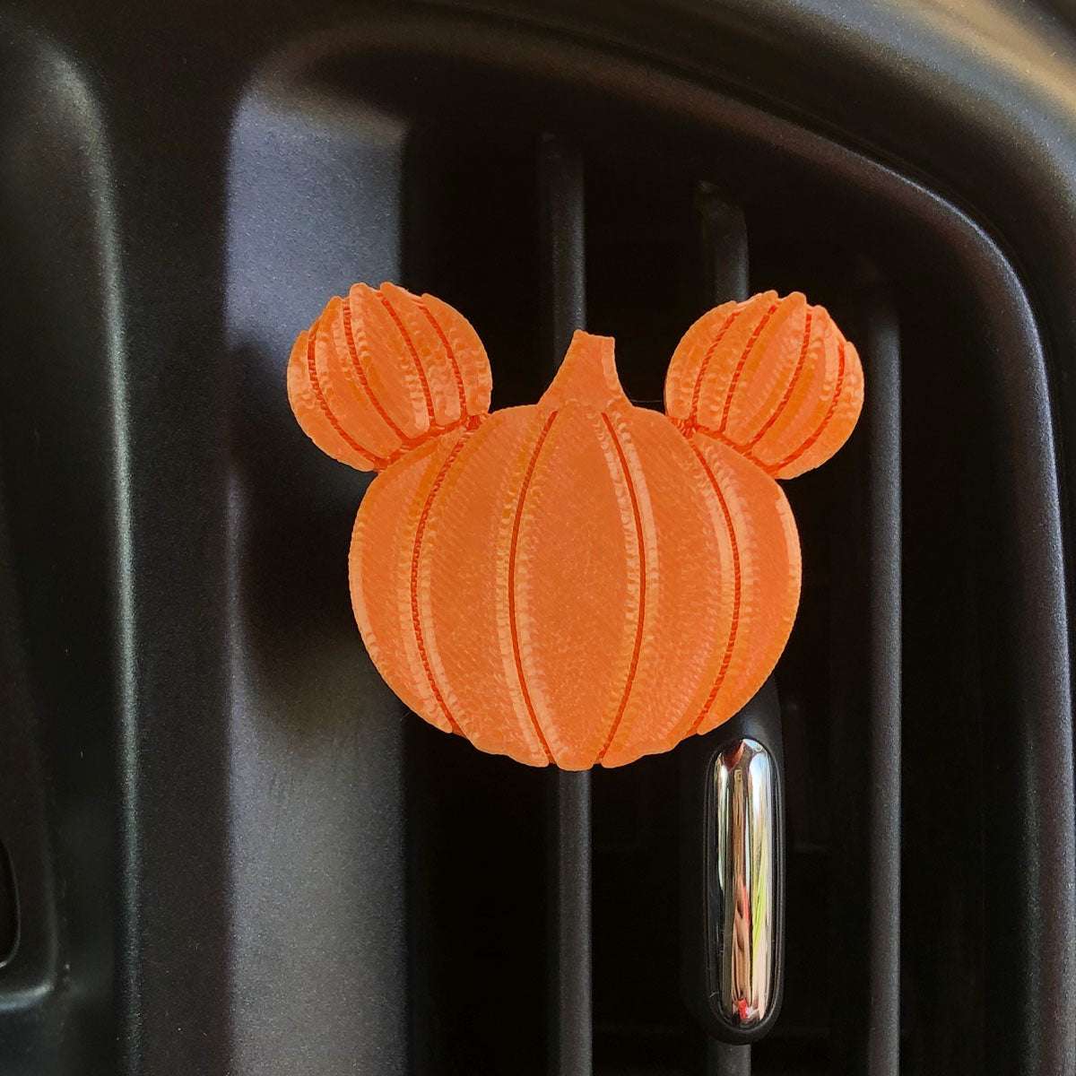 Pumpkin Car Character Clip - Vent Decor / Holder