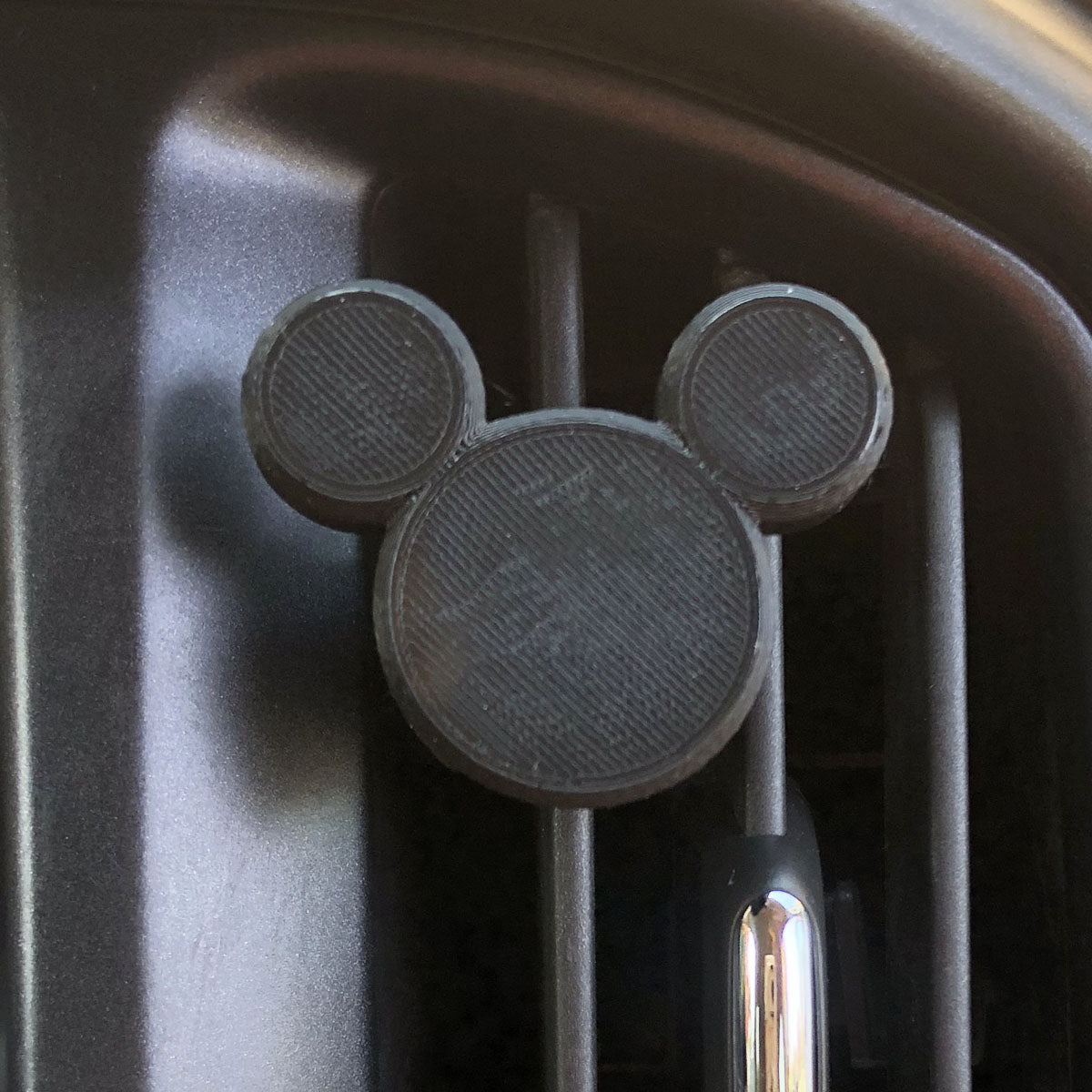 Mouse Head Car Character Clip - Vent Decor / Holder