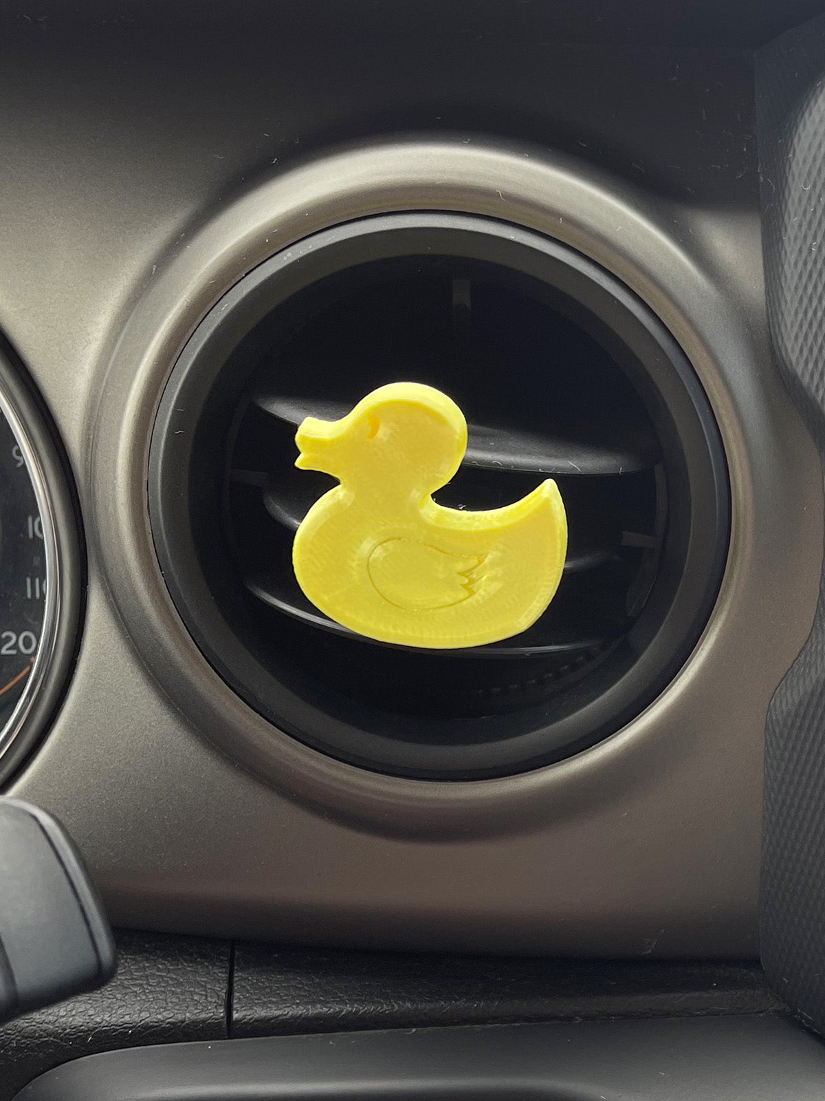 Rubber Duck Car Character Clip - Vent Decor / Holder