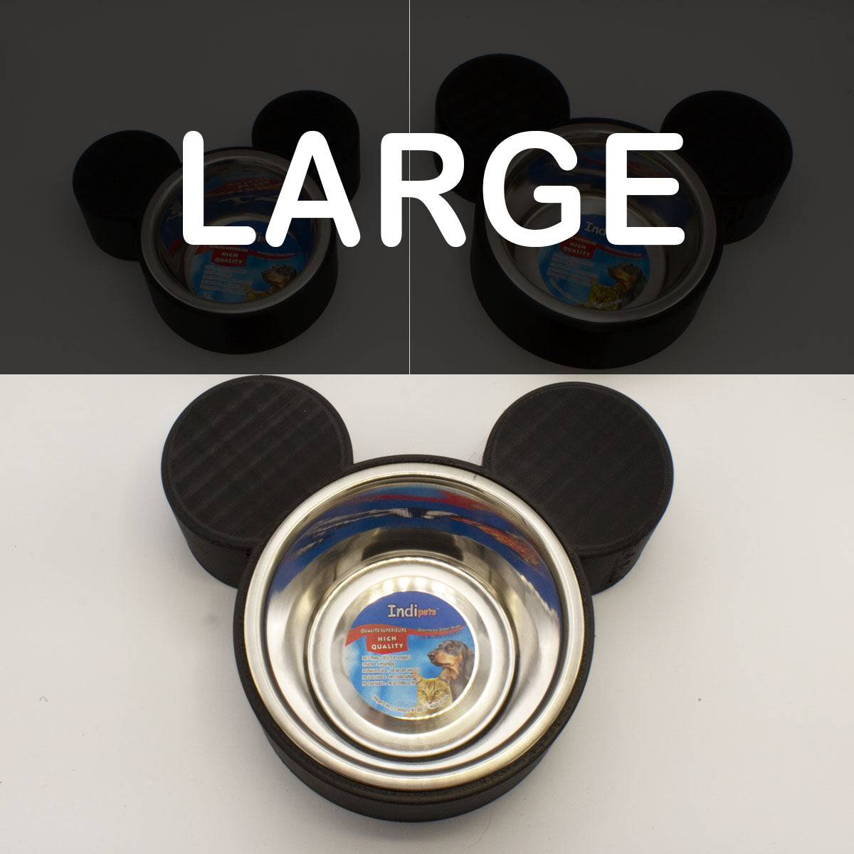 Mouse Ears Pet Bowls - CLEARANCE