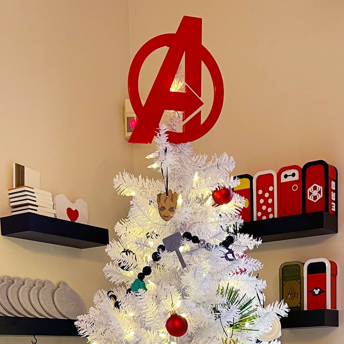 Avenged "A" Christmas Tree Topper - OOPSIE