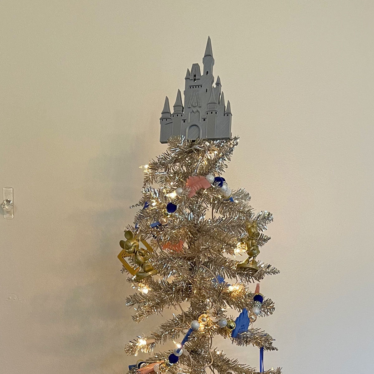 Castle Christmas Tree Topper