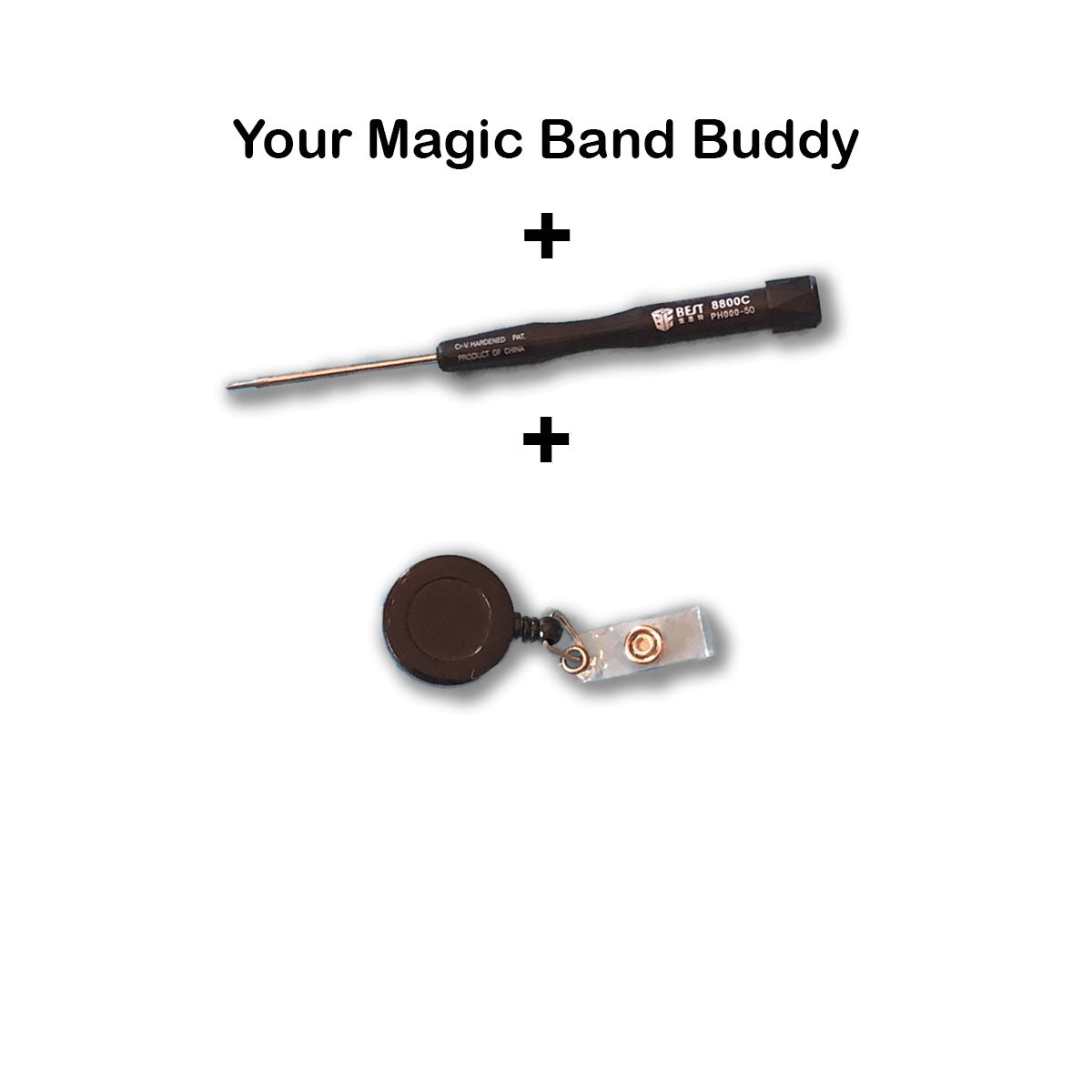 Silver Key Magic Band Buddy