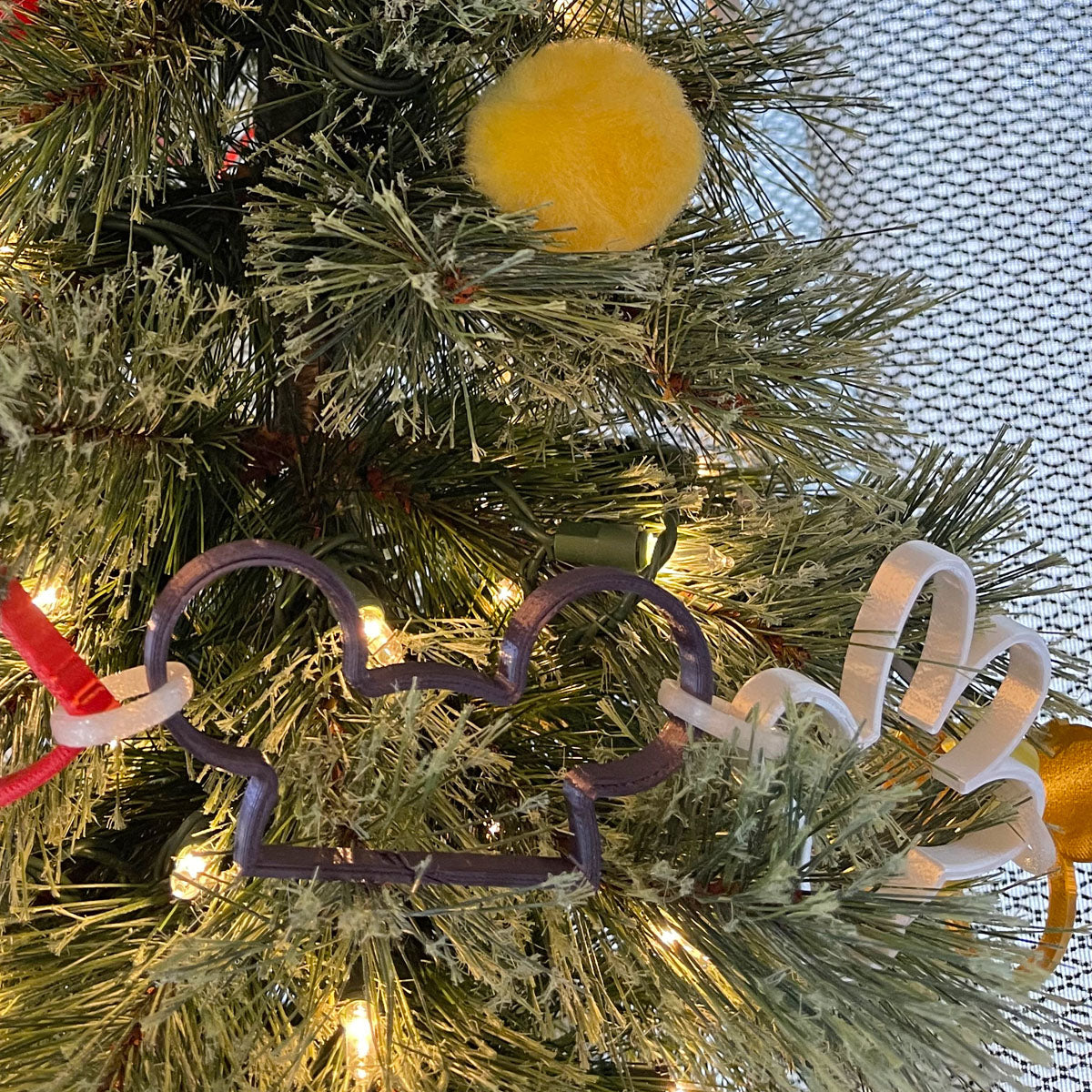 Mouse Parts Linked Garland
